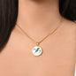 Divine Feathers Pendant: Embracing Angels' Proximity - "Feathers appear when angeles are near." Jewelry ShineOn Fulfillment