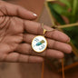 Divine Feathers Pendant: Embracing Angels' Proximity - "Feathers appear when angeles are near." Jewelry ShineOn Fulfillment