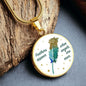 Divine Feathers Pendant: Embracing Angels' Proximity - "Feathers appear when angeles are near." Jewelry ShineOn Fulfillment 